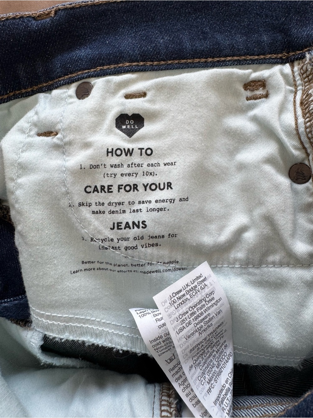 Madewell Skinny Jeans size 26P - Picture 6 of 6
